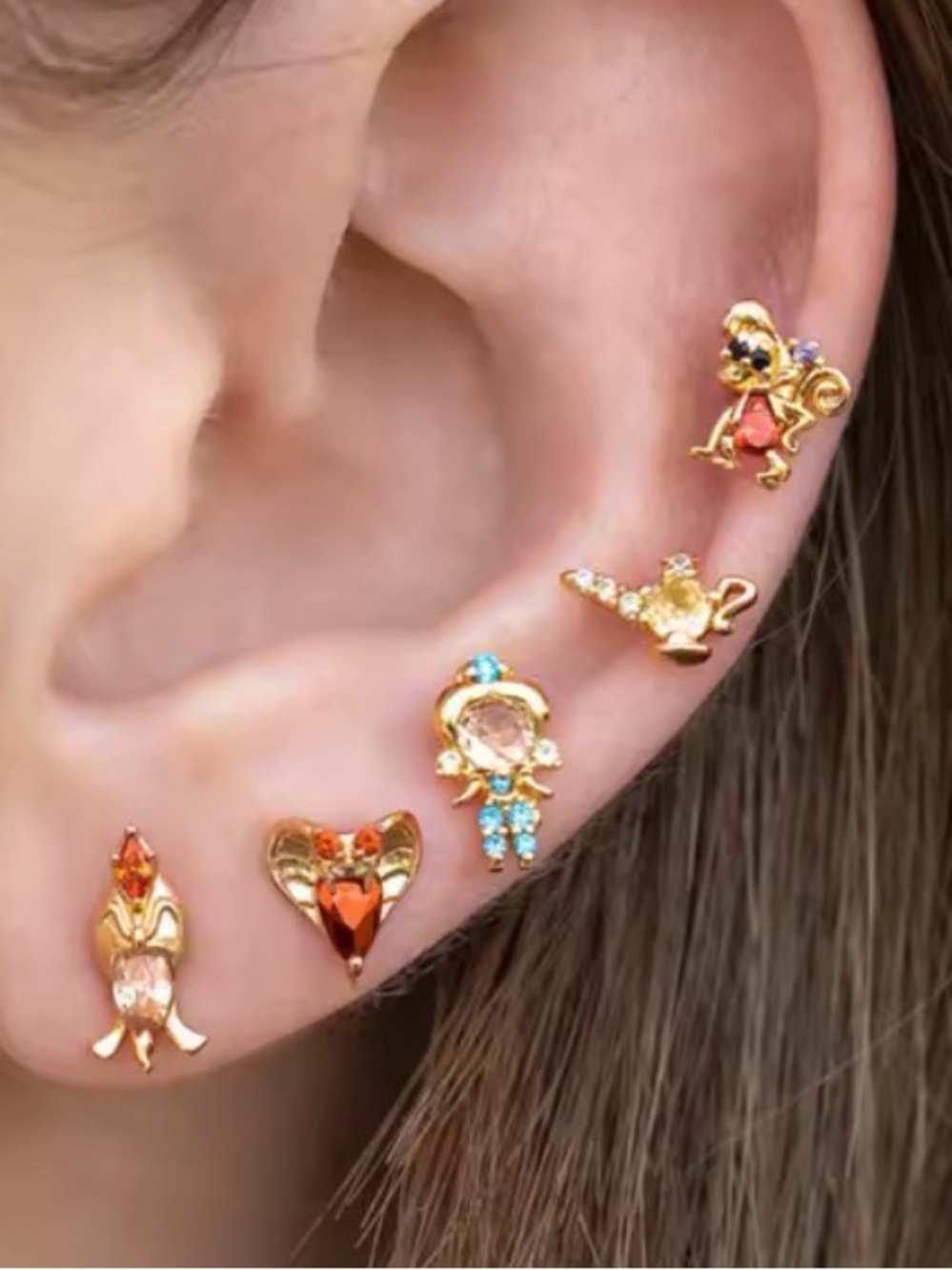 Disney’s Aladdin Stud Earrings Set